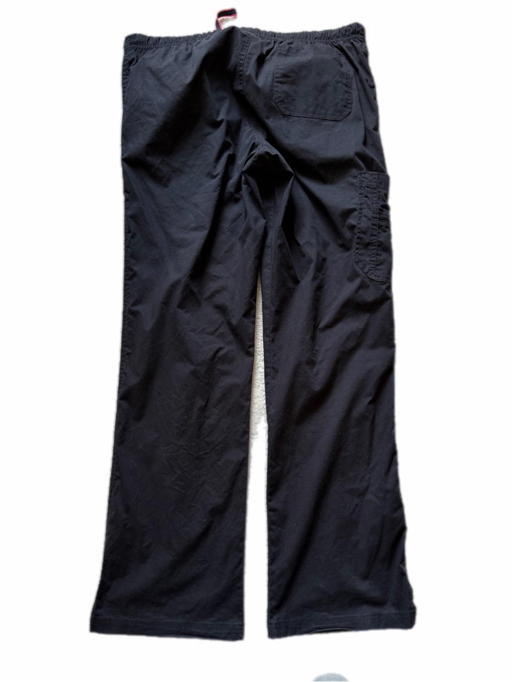 Life is Peachy black medium TALL scrub pants 7670T - Picture 7 of 8